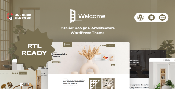 Welcome - Architecture and Interior Design WordPress Theme Logo